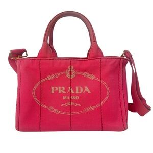 Prada Canapa Tote Small